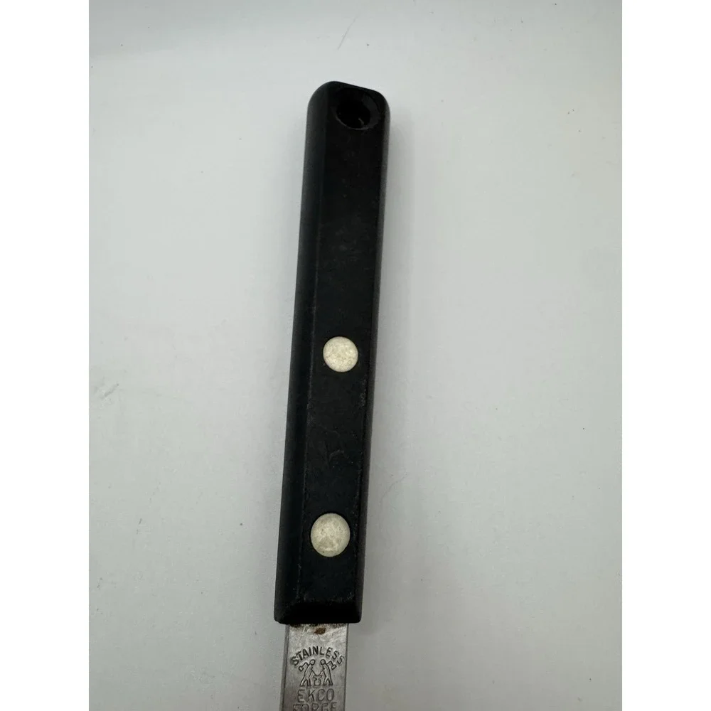 Vintage Retro ECKO Forge Soup Ladle Stainless Composite Handle 11 In. Long